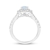 Thumbnail Image 3 of Previously Owned THE LEO First Light Diamond Engagement Ring 1 ct tw Round-cut 14K White Gold Size 10.5