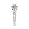 Thumbnail Image 2 of Previously Owned Neil Lane Diamond Engagement Ring 1 ct tw Princess & Round-cut 14K White Gold Size 4.75