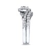 Thumbnail Image 1 of Previously Owned THE LEO Diamond Bridal Set 1 ct tw Round-cut 14K White Gold - Size 3.5