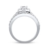 Previously Owned THE LEO Diamond Bridal Set 1 ct tw Round-cut 14K White Gold