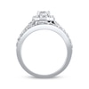 Thumbnail Image 2 of Previously Owned THE LEO Diamond Bridal Set 1 ct tw Round-cut 14K White Gold - Size 3.5