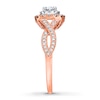Thumbnail Image 3 of Previously Owned Neil Lane Engagement Ring 7/8 ct tw Round-cut Diamonds 14K Two-Tone Gold - Size 5.25