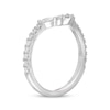 Thumbnail Image 2 of Previously Owned Neil Lane Diamond Wedding Band 3/8 ct tw Marquise & Round-cut 14K White Gold
