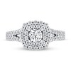 Thumbnail Image 3 of Previously Owned THE LEO Diamond Engagement Ring 1 ct tw Round-cut 14K White Gold