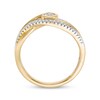 Thumbnail Image 3 of Previously Owned Interwoven Diamond Ring 1/5 ct tw Round-cut 10K Yellow Gold