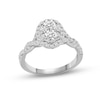 Thumbnail Image 1 of Previously Owned Multi Diamond Engagement Ring 1 ct tw 14K White Gold