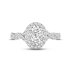 Thumbnail Image 4 of Previously Owned Multi Diamond Engagement Ring 1 ct tw 14K White Gold