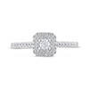 Thumbnail Image 3 of Previously Owned Adrianna Papell Diamond Engagement Ring 1/4 ct tw Round-cut 14K White Gold