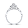 Previously Owned Neil Lane Bridal Oval Diamond Engagement Ring 1-1/6 ct tw 14K White Gold
