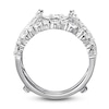 Thumbnail Image 1 of Previously Owned Diamond Enhancer Ring 1-1/3 ct tw Round-cut 14K White Gold