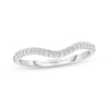 Thumbnail Image 1 of Previously Owned Adrianna Papell Diamond Contour Band 1/6 ct tw 14K White Gold