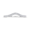 Thumbnail Image 3 of Previously Owned Adrianna Papell Diamond Contour Band 1/6 ct tw 14K White Gold