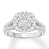 Thumbnail Image 0 of Previously Owned Diamond Engagement Ring 2 ct tw Round-cut 14K White Gold