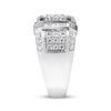 Thumbnail Image 3 of Previously Owned Men's Diamond Band 1-1/2 ct tw Round-cut 10K White Gold