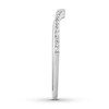 Thumbnail Image 3 of Previously Owned Diamond Wedding Band 1/6 ct tw Round-cut 14K White Gold