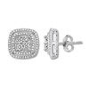 Thumbnail Image 1 of Previously Owned Diamond Earrings 1 ct tw Round-cut 10K White Gold