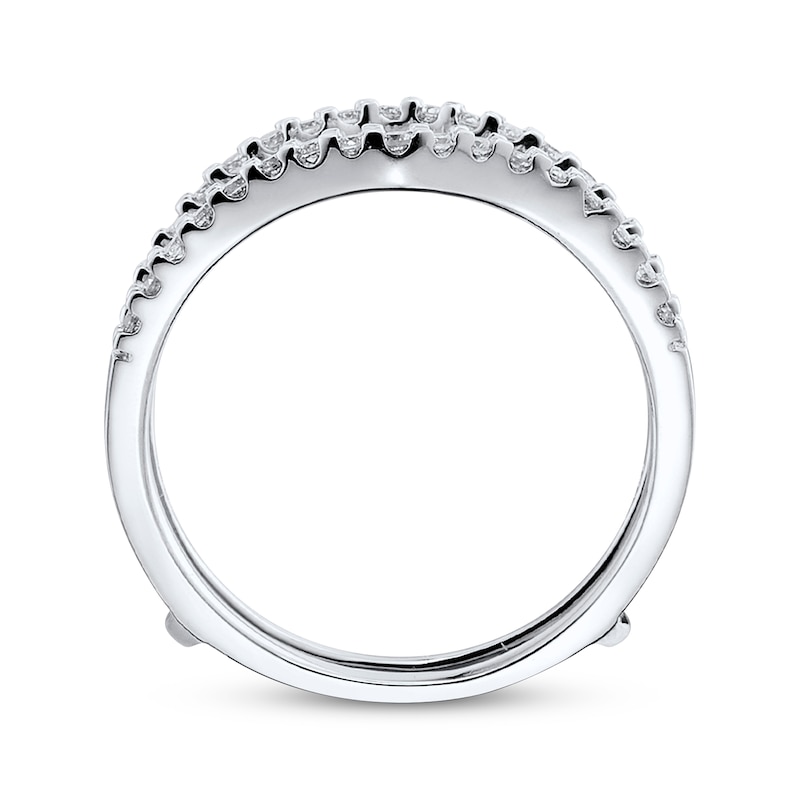 Main Image 2 of Previously Owned Diamond Enhancer Ring 1/4 ct tw Round-cut 14K White Gold
