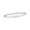 Thumbnail Image 1 of Previously Owned Diamond Anniversary Band 1/20 ct tw Round-cut 10K White Gold