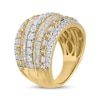 Thumbnail Image 2 of Previously Owned Diamond Ring 2 ct tw Round/Baguette-cut 14K Yellow Gold