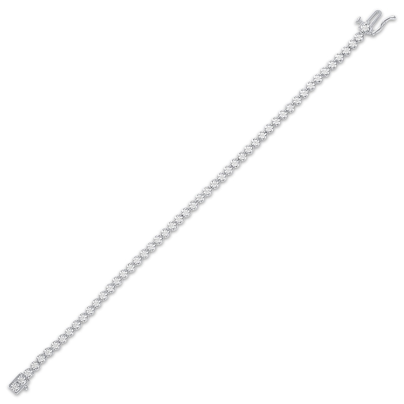 Main Image 2 of Previously Owned Diamond Tennis Bracelet 2 ct tw Round-Cut 10K White Gold 7"