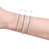 Thumbnail Image 4 of Previously Owned Diamond Tennis Bracelet 2 ct tw Round-Cut 10K White Gold 7"