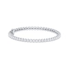 Thumbnail Image 1 of Previously Owned Diamond Tennis Bracelet 2 ct tw Round-Cut 10K White Gold 7"