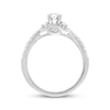 Thumbnail Image 3 of Previously Owned Ever Us Diamond Engagement Ring 5/8 ct tw Oval & Round-cut 14K White Gold