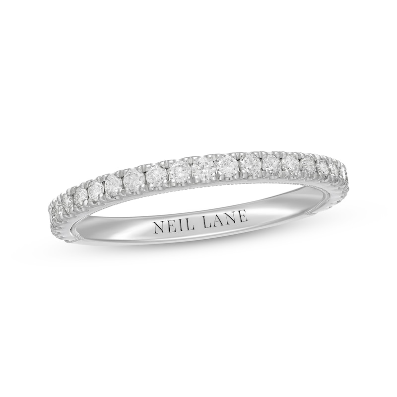 Main Image 1 of Previously Owned Neil Lane Diamond Anniversary Band 3/8 ct tw Round-Cut 14K White Gold