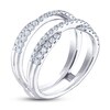 Thumbnail Image 2 of Previously Owned THE LEO Diamond Enhancer Ring 5/8 ct tw Round-cut 14K White Gold