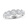 Thumbnail Image 1 of Previously Owned THE LEO Diamond Anniversary Ring 3/4 ct tw Round-cut 14K White Gold