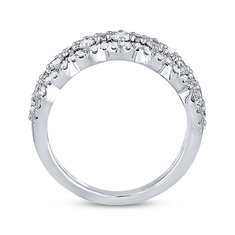 Main Image 3 of Previously Owned THE LEO Diamond Ring 1-1/2 ct tw Round-cut 14K White Gold
