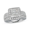 Thumbnail Image 1 of Previously Owned Diamond Ring 1 ct tw Princess-cut 14K White Gold - Size 10.25