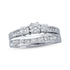 Thumbnail Image 3 of Previously Owned Diamond Enhancer Ring 1/2 ct tw Round-cut 14K White Gold Size 11.25