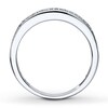 Thumbnail Image 2 of Previously Owned Band 1/20 ct tw Diamonds 10K White Gold - Size 4