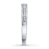 Thumbnail Image 3 of Previously Owned Band 1/20 ct tw Diamonds 10K White Gold - Size 4
