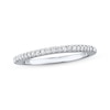 Thumbnail Image 1 of Previously Owned Diamond Wedding Band 1/10 ct tw Round-cut 10K White Gold Size 4.5
