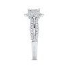 Thumbnail Image 1 of Previously Owned Diamond Engagement Ring 1 ct tw Princess-cut 14K White Gold - Size 10.5