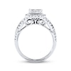 Thumbnail Image 2 of Previously Owned Diamond Engagement Ring 1 ct tw Princess-cut 14K White Gold - Size 10.5