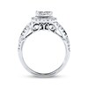 Thumbnail Image 2 of Previously Owned Diamond Engagement Ring 1 ct tw Princess-cut 14K White Gold - Size 10.5