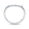 Thumbnail Image 3 of Previously Owned Diamond Wedding Band 1/5 ct tw Round-cut 14K White Gold - Size 4.25