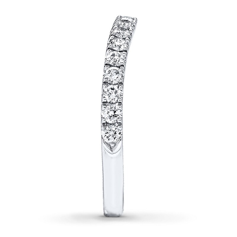 Previously Owned Neil Lane Wedding Band 1/2 ct tw Diamonds 14K White Gold