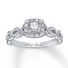 Thumbnail Image 1 of Previously Owned Neil Lane Engagement Ring 5/8 ct tw Princess-cut 14K White Gold - Size 4