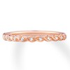 Thumbnail Image 3 of Previously Owned Diamond Wedding Band 1/20 ct tw 10K Rose Gold Size 9.75
