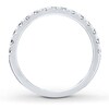 Thumbnail Image 2 of Previously Owned Neil Lane Diamond Wedding Band 1/2 ct tw 14K White Gold Size 4