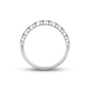 Thumbnail Image 2 of Previously Owned Diamond Wedding Band 1/15 ct tw Round-cut 10K White Gold Size 4