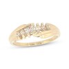 Thumbnail Image 0 of Previously Owned Diamond Anniversary Ring 1/2 ct tw Marquise-cut 14K Yellow Gold - Size 10.5