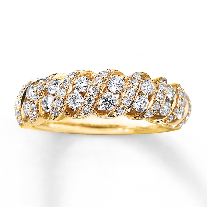 Previously Owned Band 3/4 ct tw Diamonds 14K Yellow Gold - Size 10.25