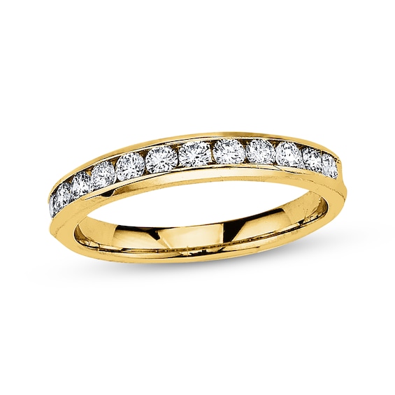 Previously Owned Diamond Anniversary Band 1/ ct tw Round-cut 10K Gold Size