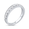 Thumbnail Image 2 of Previously Owned Anniversary Band 1/2 ct tw Round-Cut Diamonds 10K White Gold Size 9.75