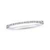 Thumbnail Image 1 of Previously Owned Diamond Anniversary Band 1/20 ct tw Round-cut 10K White Gold Size 4.75